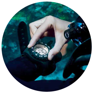 PADI Onderwater Navigator Specialiteit